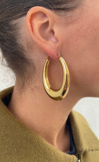 Boucles D'Oreilles Huge Oval