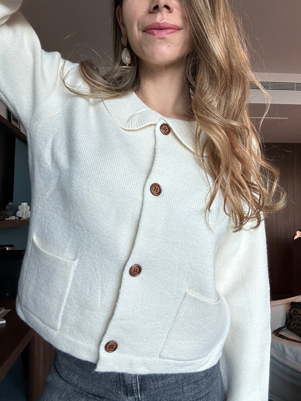 Cardigan Gloria Écru