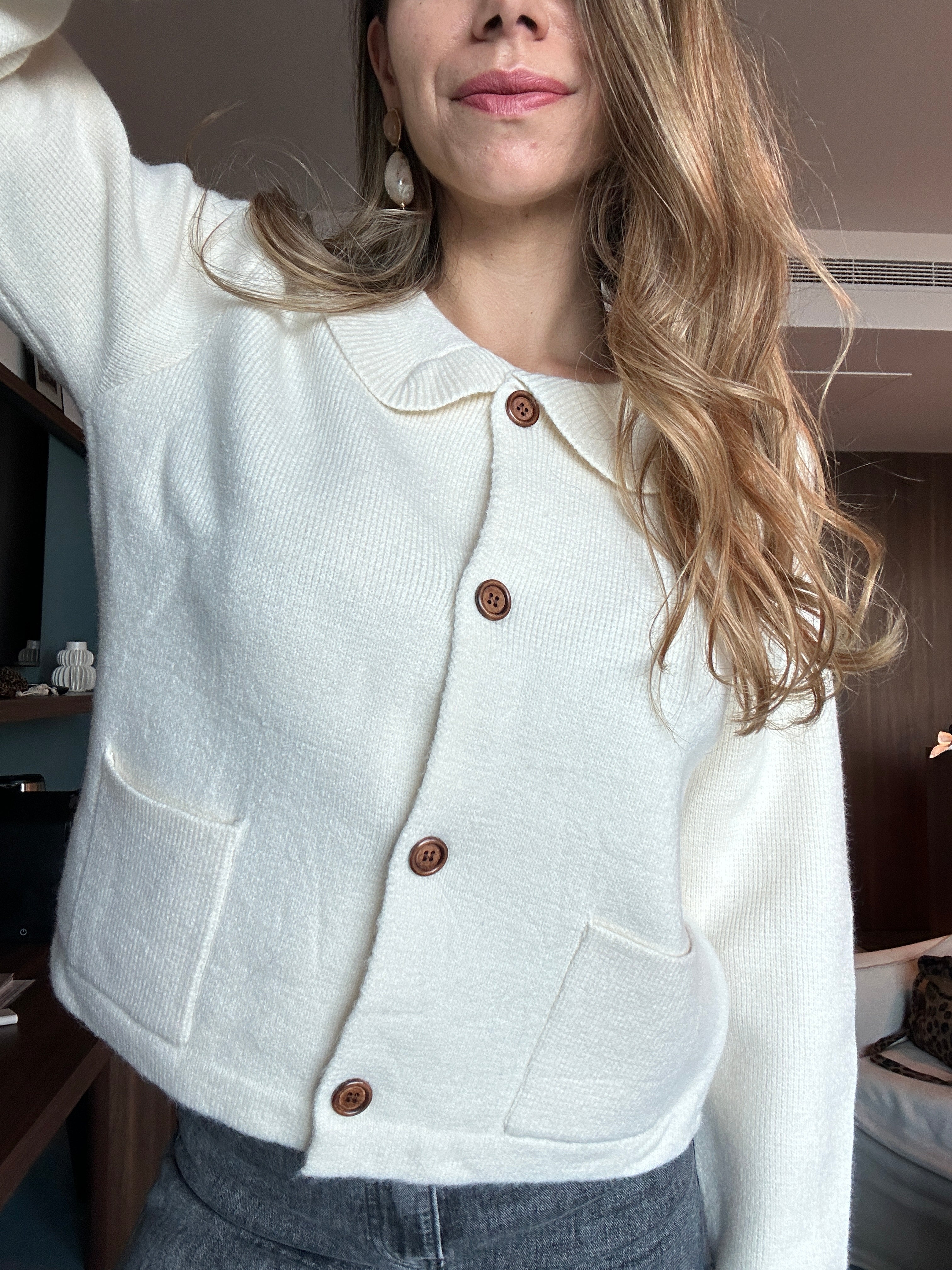 Cardigan Gloria Écru