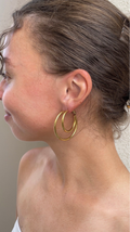 Boucles D'Oreilles Duo Thin Hailey Hoops