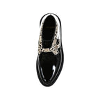 Bottes Saint Laurent Leather And Fur - Black - Homme
