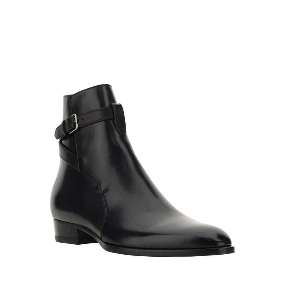Bottes - Saint Laurent Wyatt Jodhpur Ankle  - Black