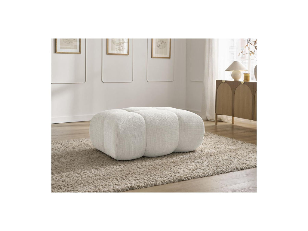 Ivane - Pouf - Tissu Texturé