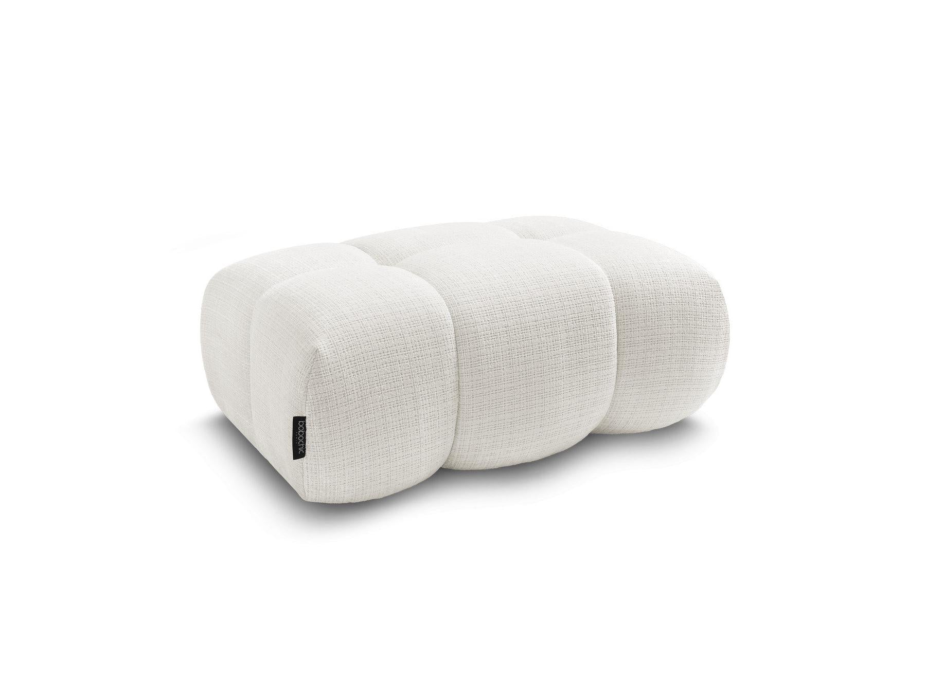 Ivane - Pouf - Tissu Texturé