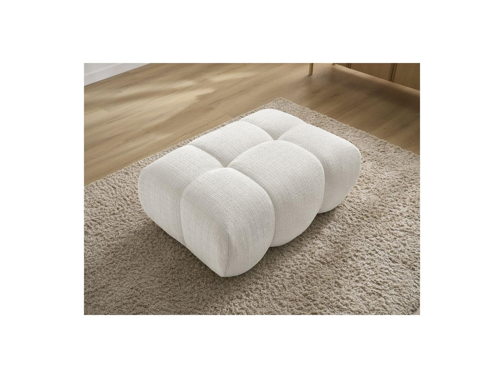 Ivane - Pouf - Tissu Texturé