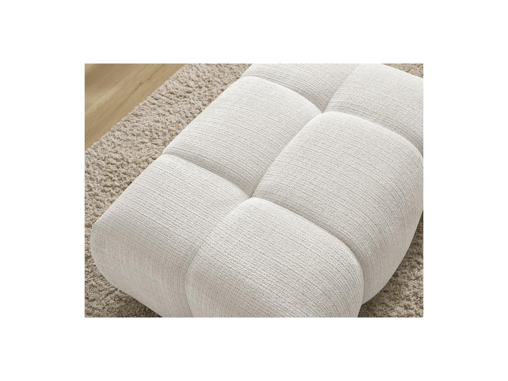 Ivane - Pouf - Tissu Texturé