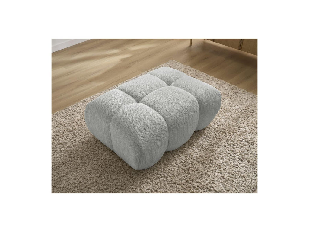 Ivane - Pouf - Tissu Texturé