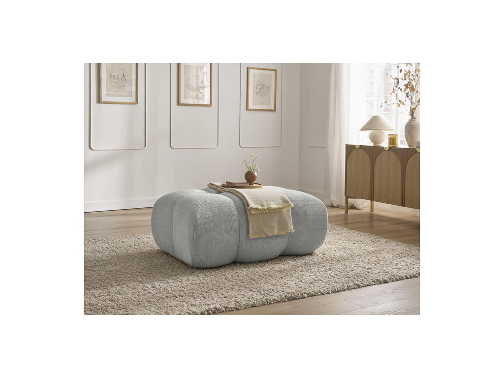 Ivane - Pouf - Tissu Texturé