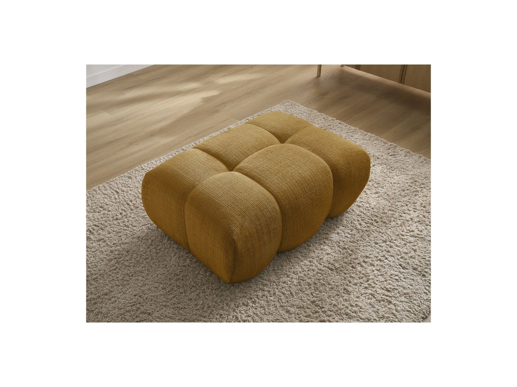 Ivane - Pouf - Tissu Texturé