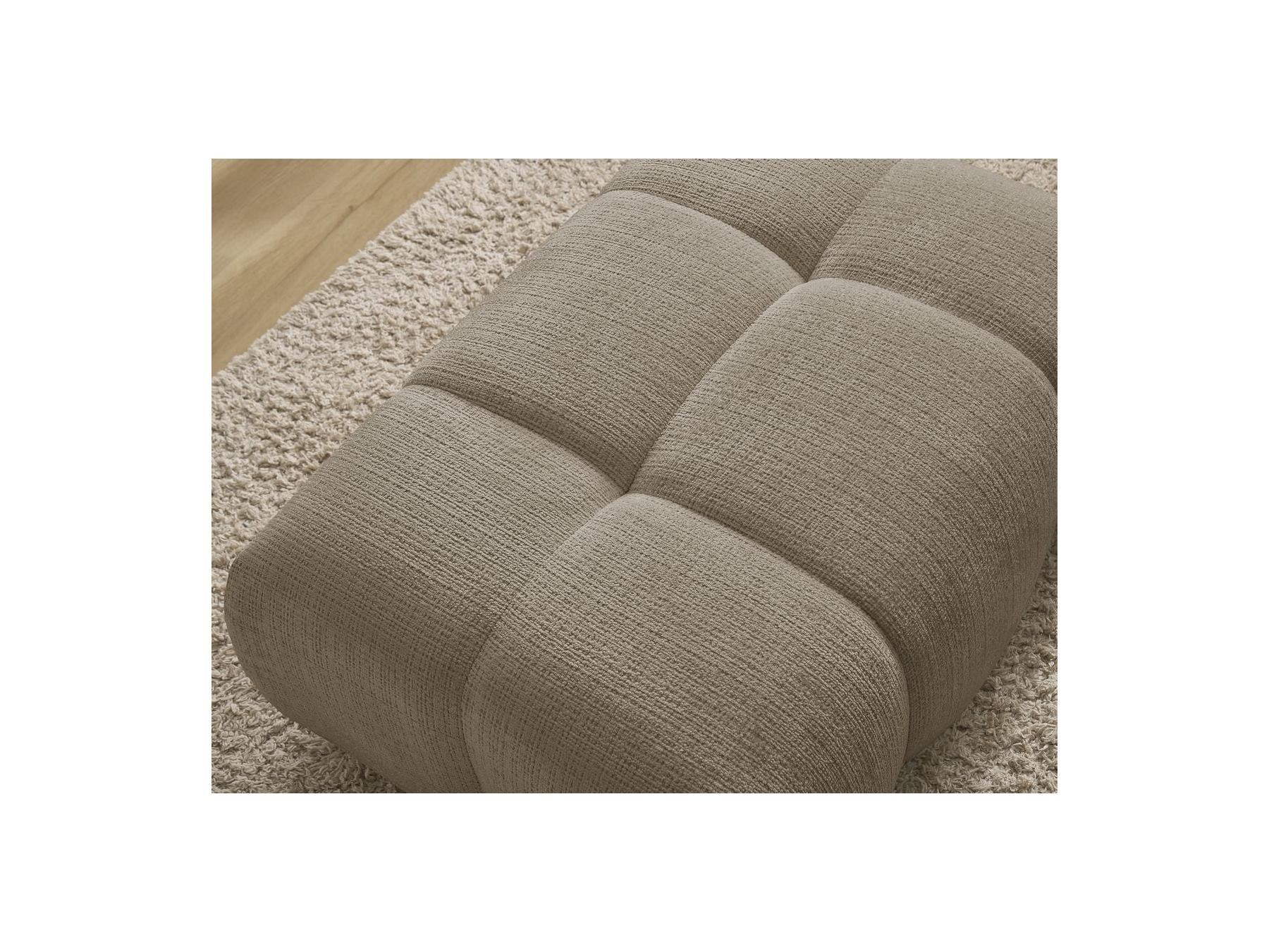 Ivane - Pouf - Tissu Texturé