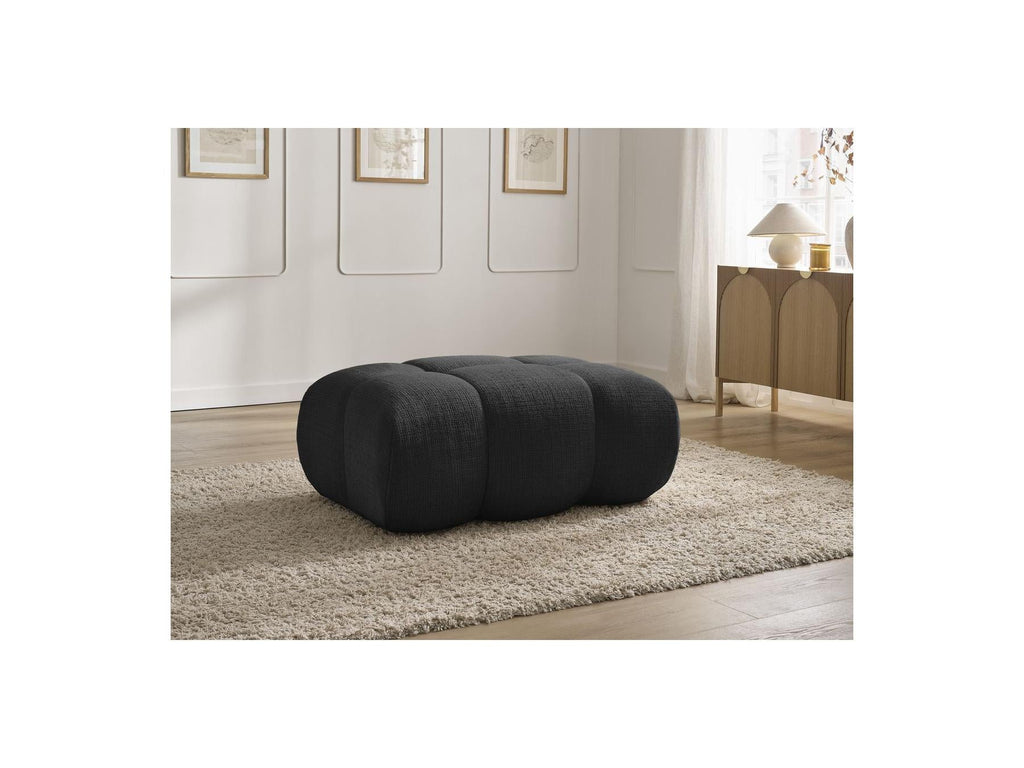 Ivane - Pouf - Tissu Texturé