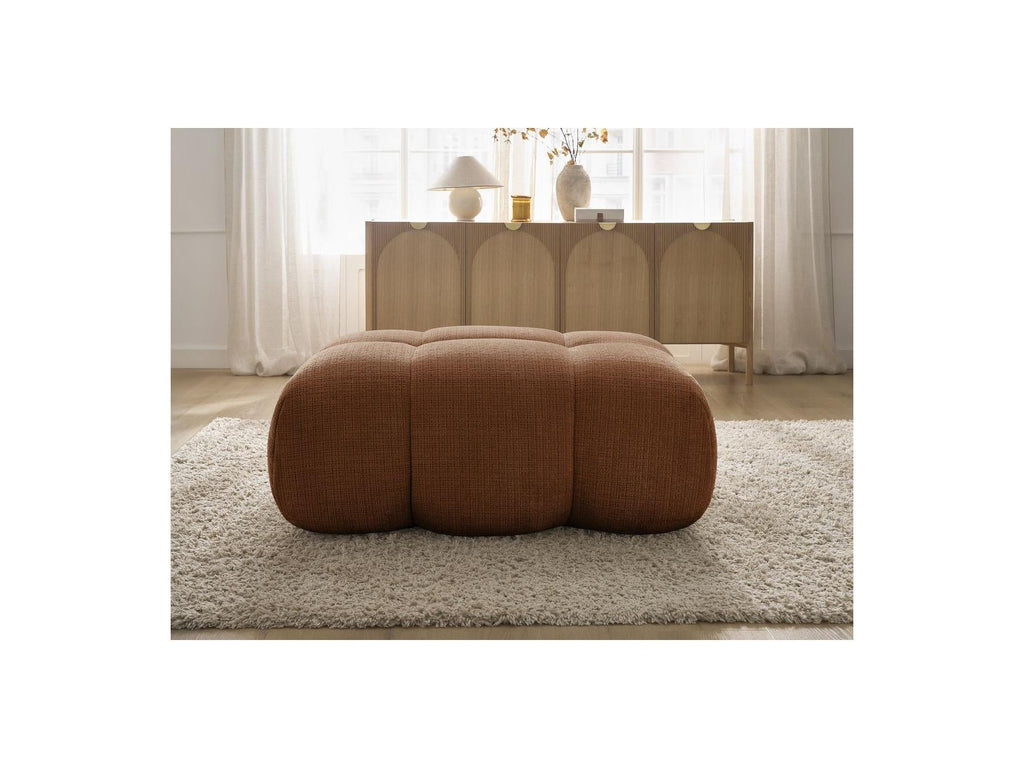 Ivane - Pouf - Tissu Texturé