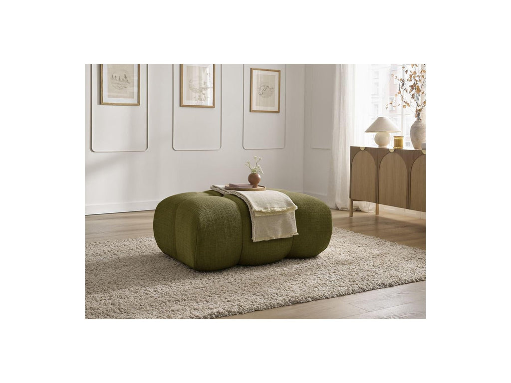 Ivane - Pouf - Tissu Texturé
