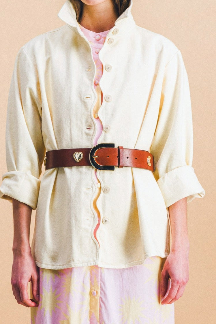 Ceinture Aude Camel