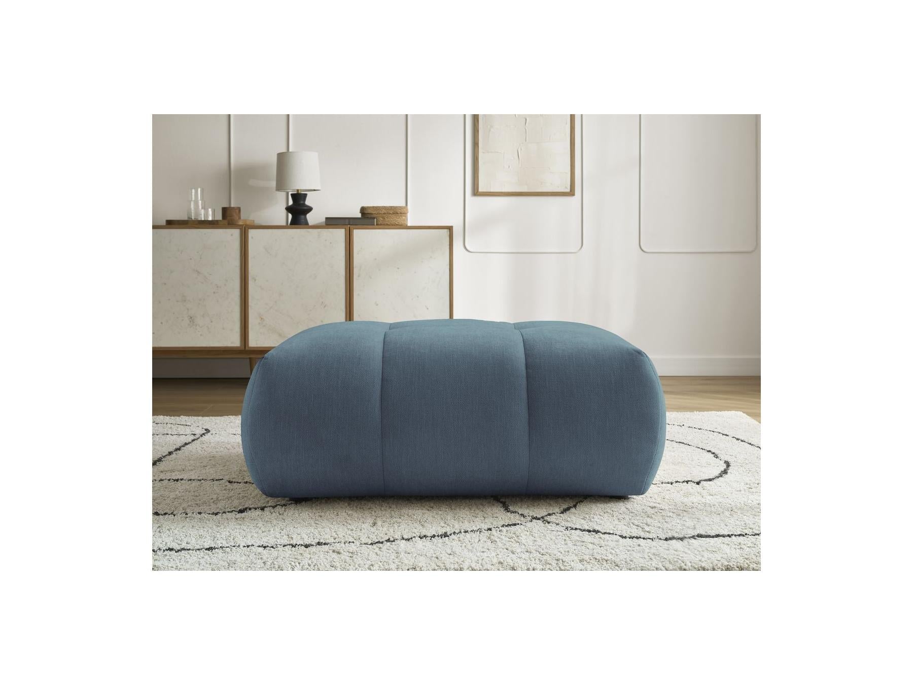 Fuji - Pouf - Tissu Lisse