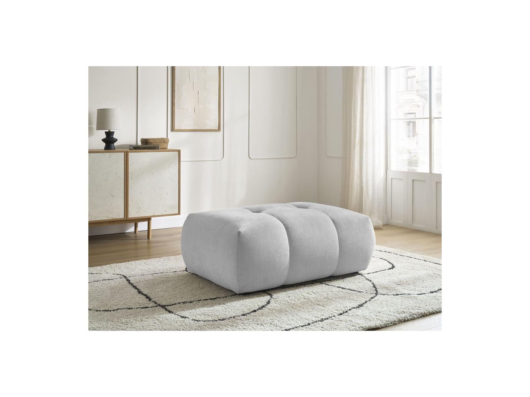 Fuji - Pouf - Tissu Lisse