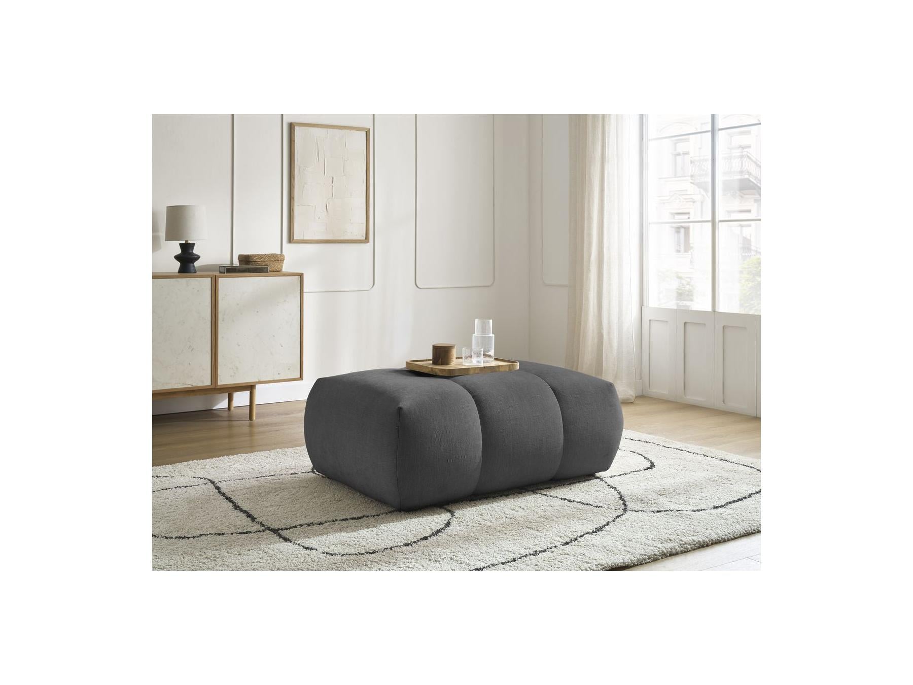 Fuji - Pouf - Tissu Lisse