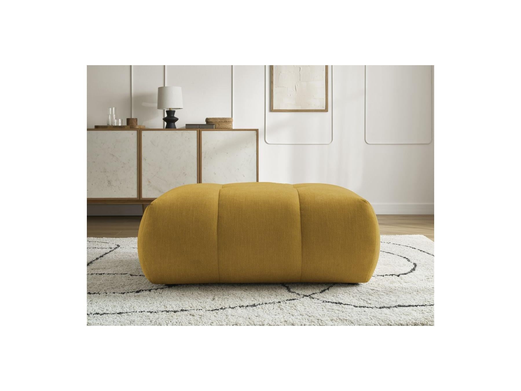 Fuji - Pouf - Tissu Lisse