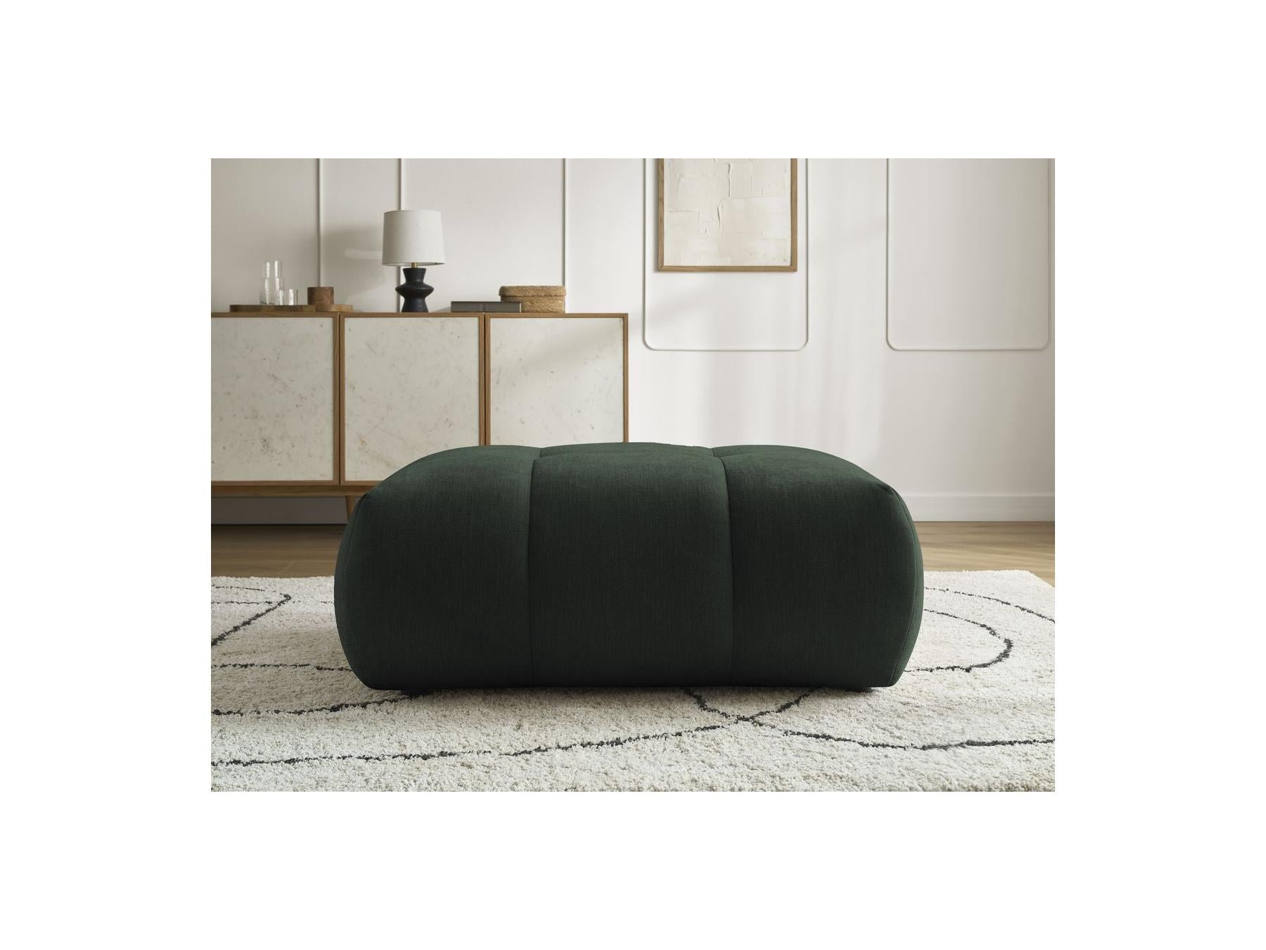 Fuji - Pouf - Tissu Lisse