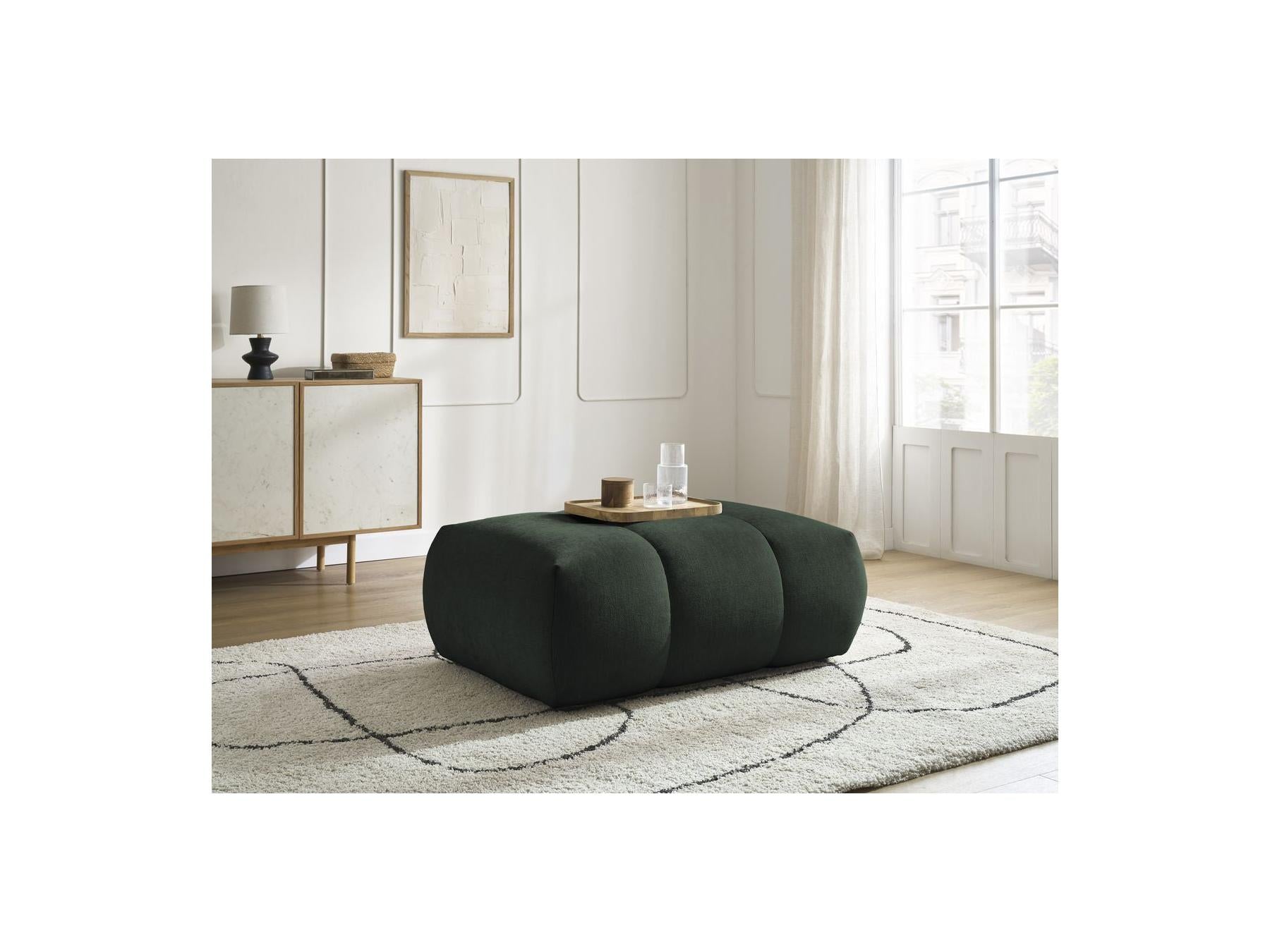 Fuji - Pouf - Tissu Lisse