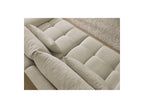 Ivane - Canapé Droit Fixe 3 Places - Tissu Texturé
