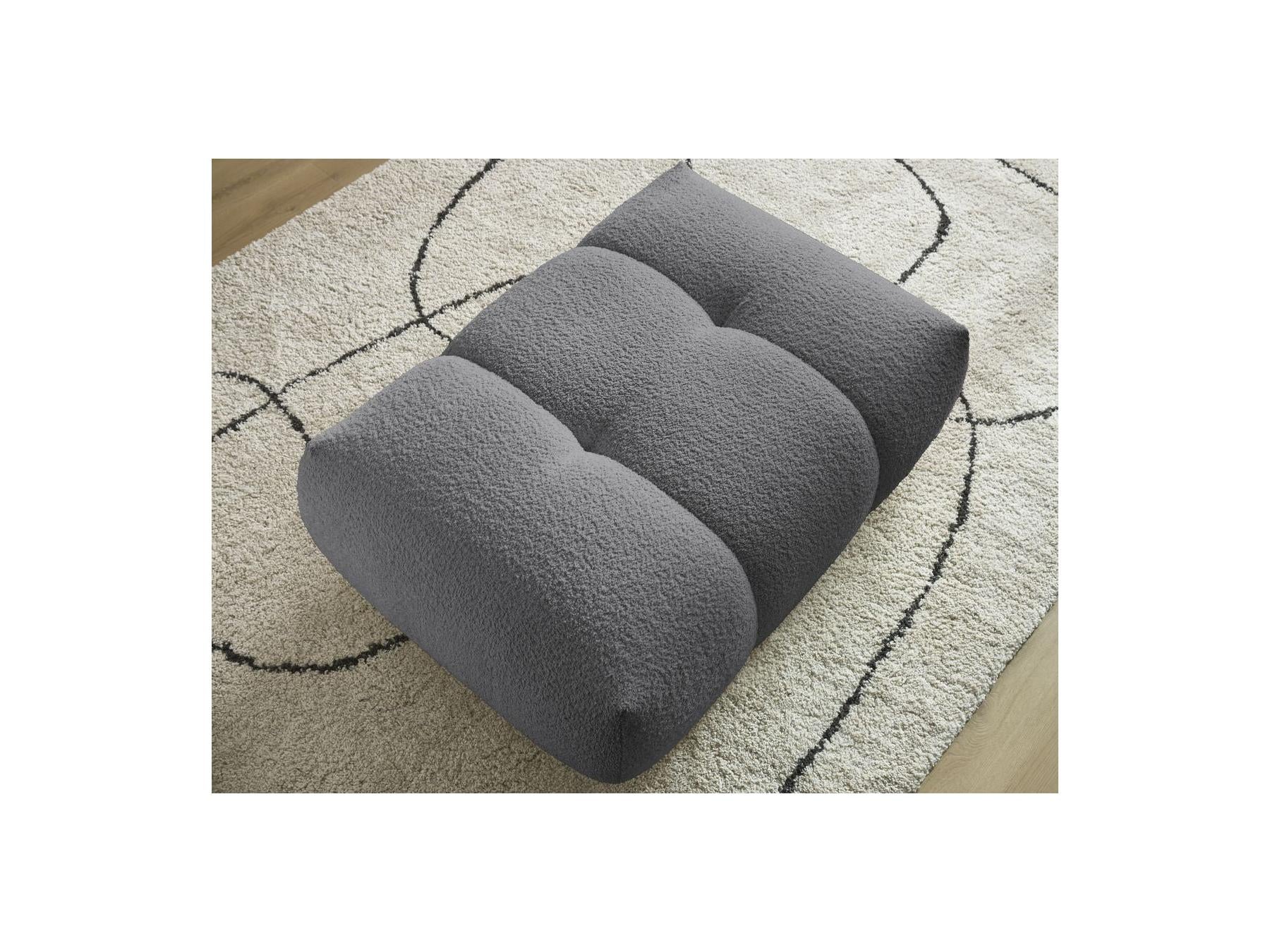 Fuji - Pouf - Tissu Bouclette