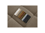 Ivane - Canapé Droit Fixe 3 Places - Tissu Texturé
