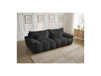 Ivane - Canapé Droit Fixe 3 Places - Tissu Texturé
