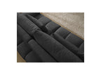Ivane - Canapé Droit Fixe 3 Places - Tissu Texturé