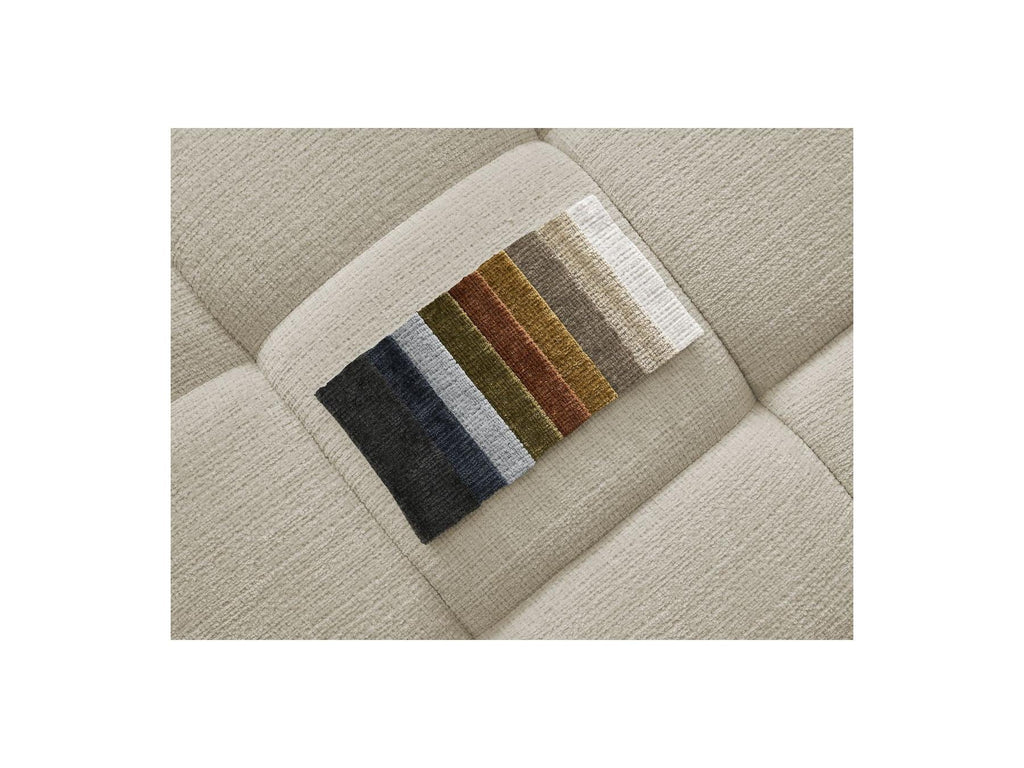 Ivane - Canapé D'Angle Fixe - Tissu Texturé - Angle Gauche