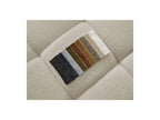 Ivane - Canapé D'Angle Fixe - Tissu Texturé - Angle Gauche