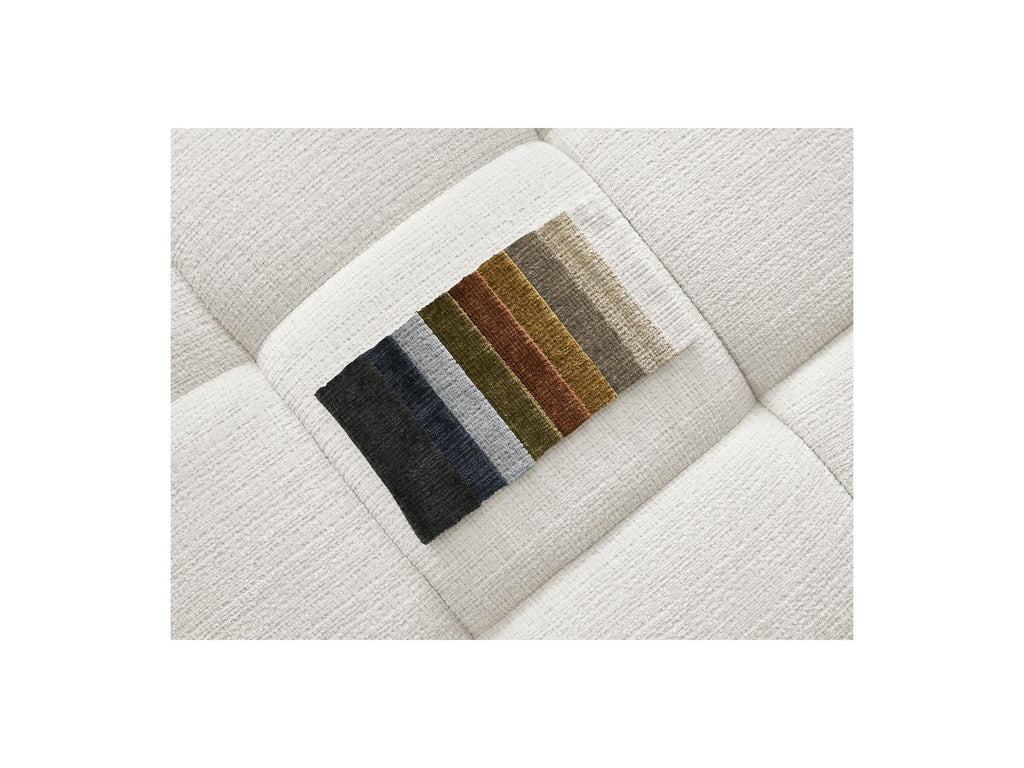 Ivane - Canapé D'Angle Fixe - Tissu Texturé - Angle Gauche
