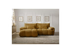 Ivane - Canapé D'Angle Fixe - Tissu Texturé - Angle Gauche
