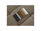 Ivane - Canapé D'Angle Fixe - Tissu Texturé - Angle Gauche