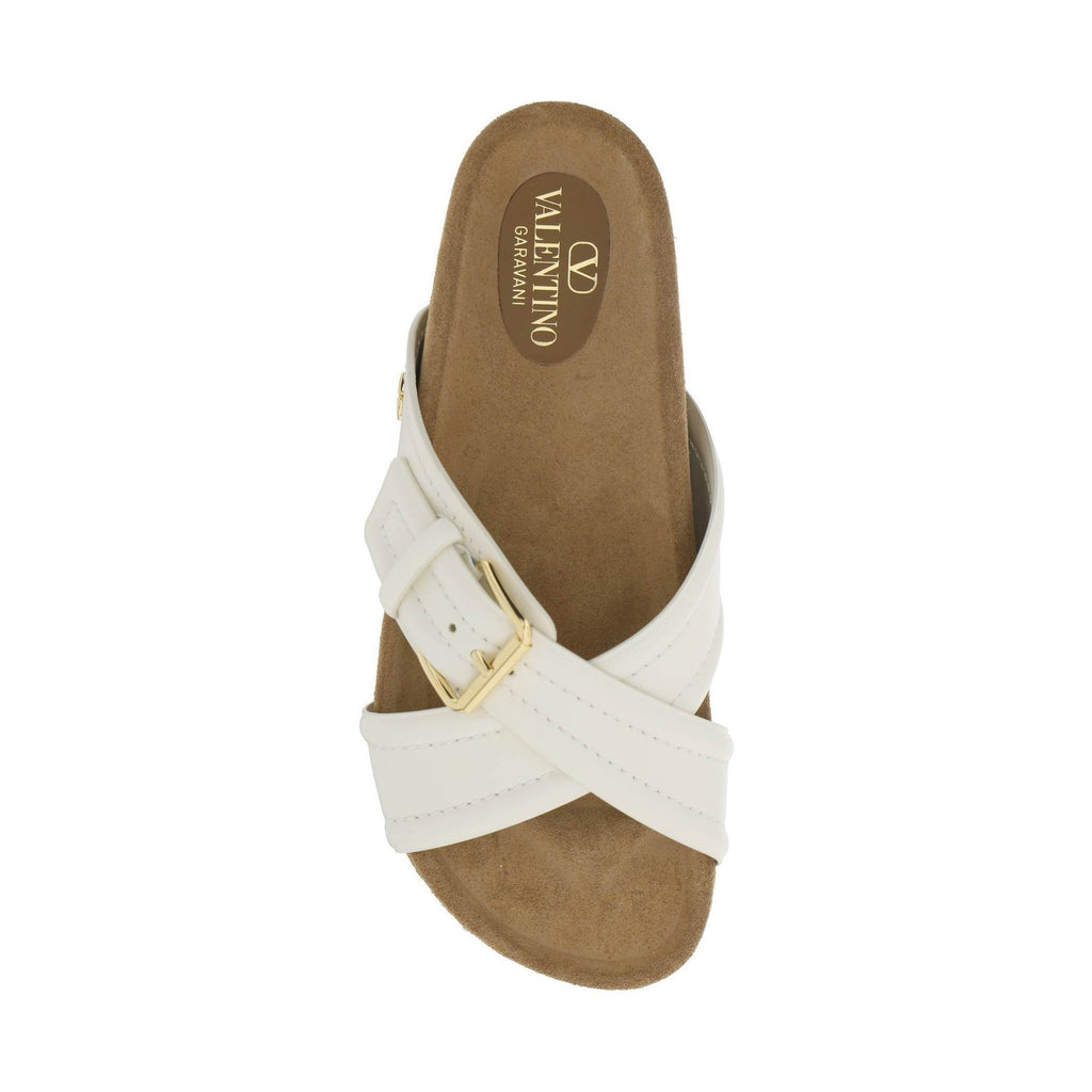Sandales Valentino Garavani Leather - White - Femme