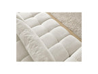 Everest - Canapé Droit Fixe 3 Places - Tissu Chiné - 2 Coussins
