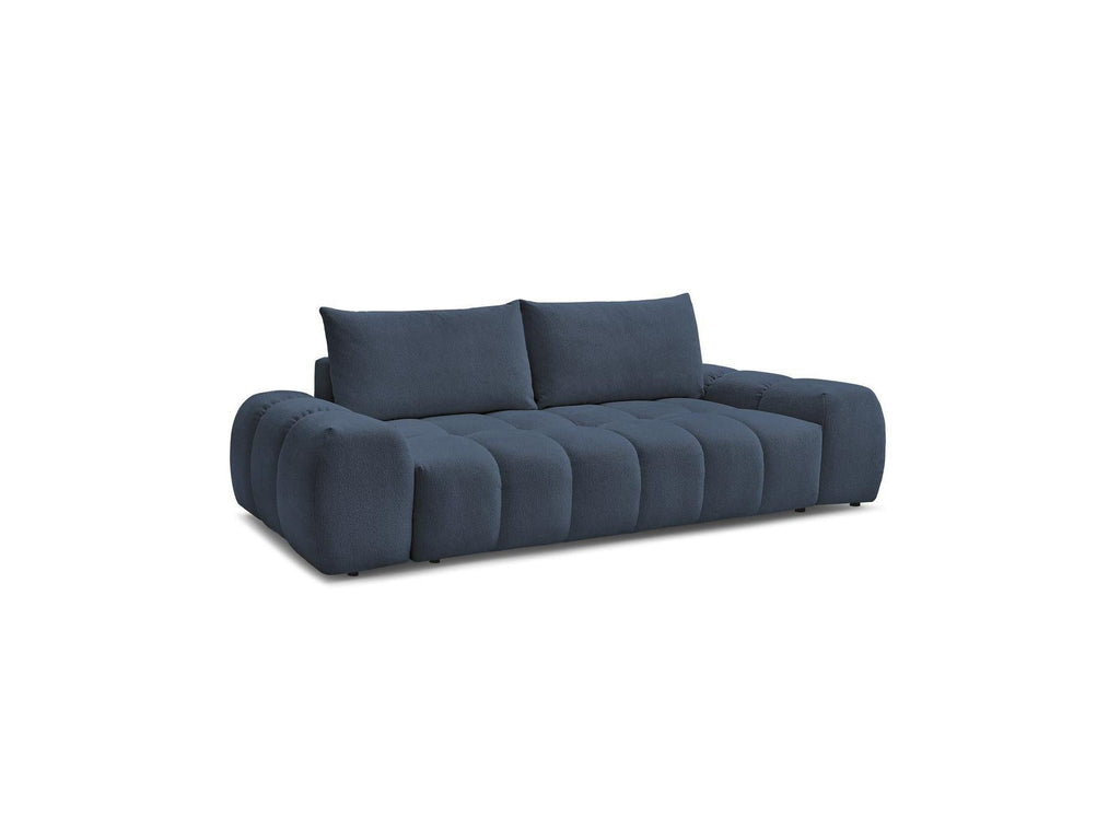 Everest - Canapé Droit Fixe 3 Places - Tissu Chiné - 2 Coussins