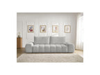 Everest - Canapé Droit Fixe 3 Places - Tissu Chiné - 2 Coussins