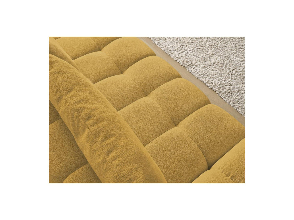 Everest - Canapé Droit Fixe 3 Places - Tissu Chiné - 2 Coussins