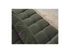 Everest - Canapé Droit Fixe 3 Places - Tissu Chiné - 2 Coussins