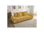 Everest - Canapé Droit Fixe 3 Places - Tissu Chiné - 5 Coussins