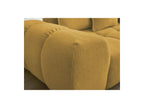 Everest - Canapé Droit Fixe 3 Places - Tissu Chiné - 5 Coussins