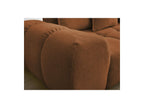 Everest - Canapé Droit Fixe 3 Places - Tissu Chiné - 5 Coussins