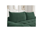 Everest - Canapé Droit Fixe 3 Places - Tissu Texturé - 2 Coussins