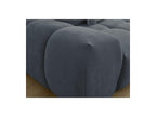 Everest - Canapé Droit Fixe 3 Places - Tissu Texturé - 5 Coussins