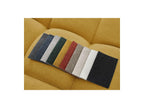 Everest - Canapé Droit Fixe 3 Places - Tissu Texturé - 5 Coussins