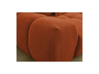 Everest - Canapé Droit Fixe 3 Places - Tissu Texturé - 5 Coussins