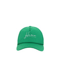 Herno - Casquette Logo Cotton - Femme - Green