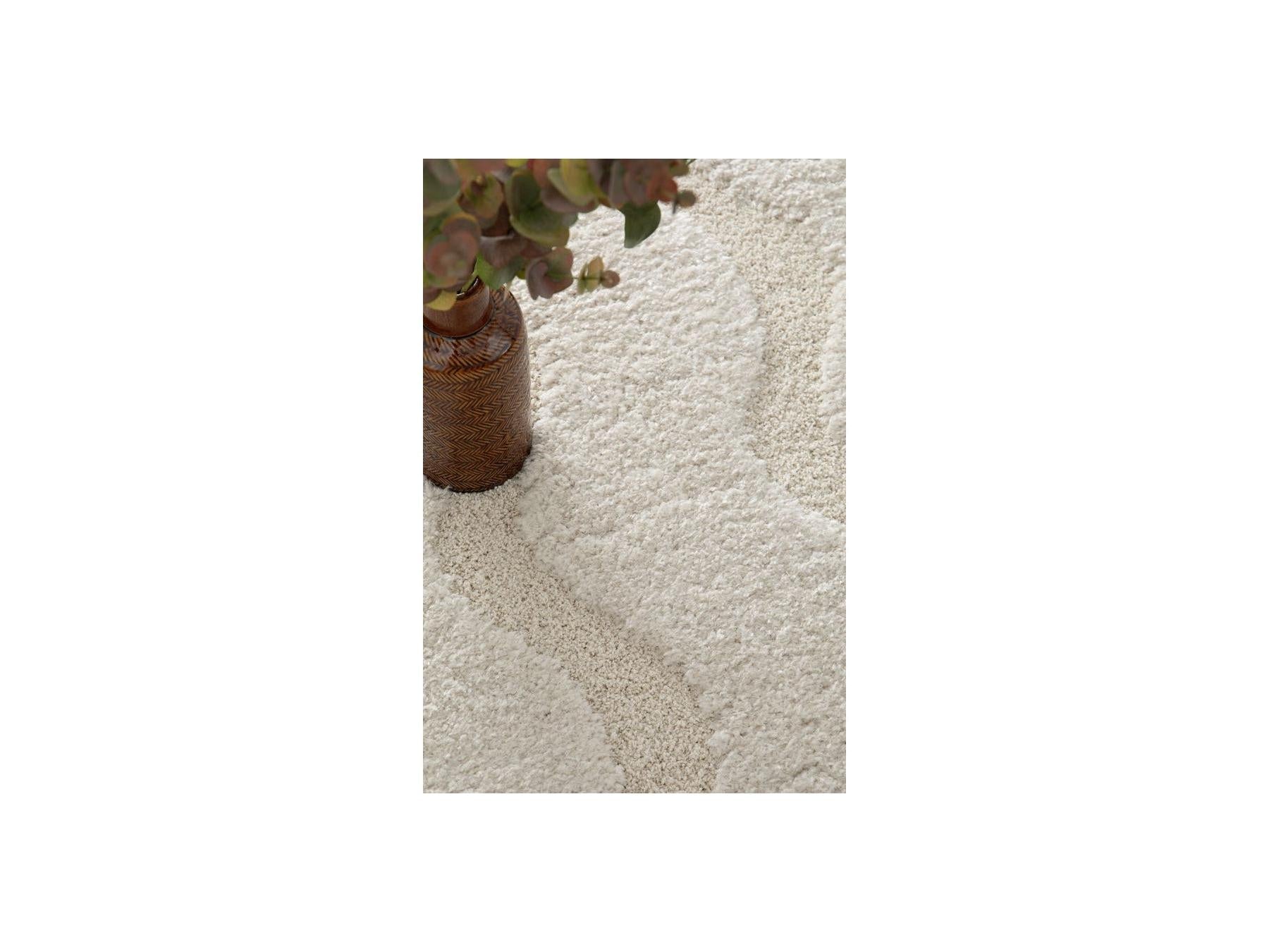 Lana - Tapis Poils Longs - Motif Abstrait