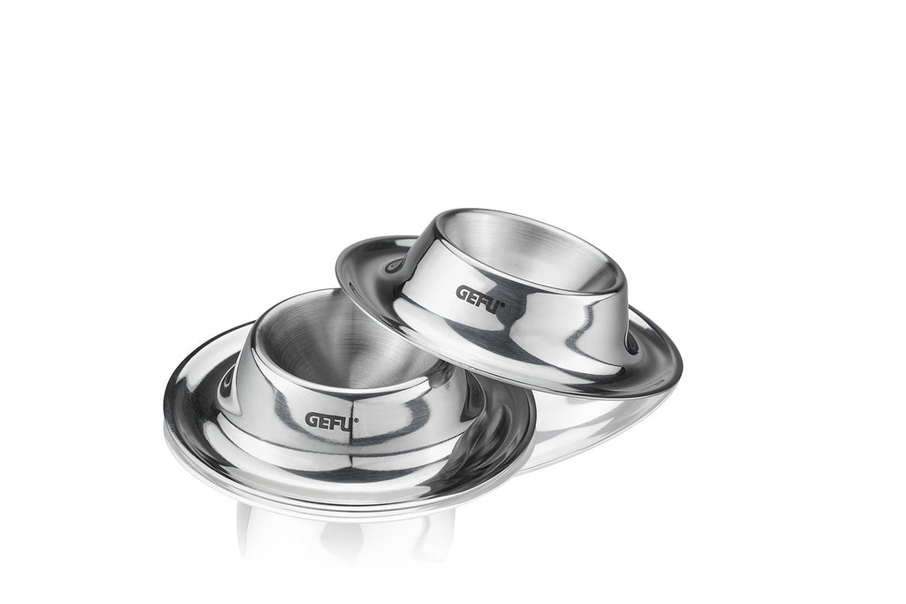 Ovo - Lot De 2 Coquetiers - Inox